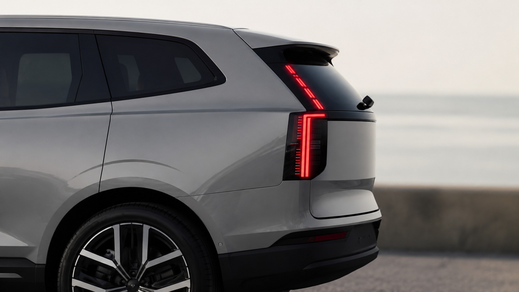 Illustration av Volvo EX60 som förmånsbil.